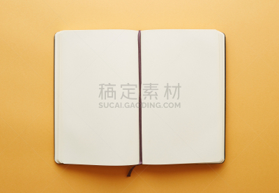 留白,笔记本,空白的,水平画幅,黄色,书,汉族,高雅,背景,摄影