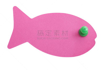 鱼类,粉色,留言板,办公室,留白,办公用品,水平画幅,消息,无人,符号