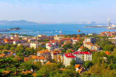 青岛,风景,自然美,山东省,水,天空,美,公园,度假胜地,水平画幅