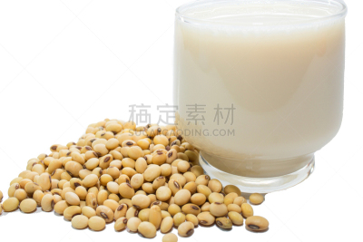 大豆,牛奶瓶,豆奶,水平画幅,素食,有机食品,健康保健,豆科植物,干的,饮料