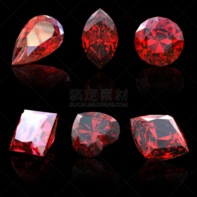 石榴石,宝石,形状,marquis,人造的,闪亮的,黄金,华贵,图像,梨