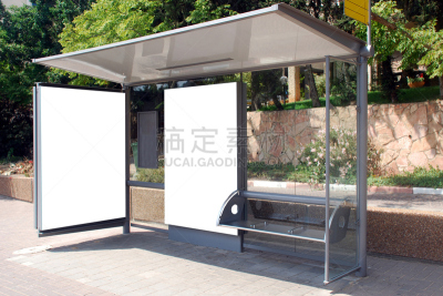 标志,公车站,白色,空白的,太空,巴士,水平画幅,交通标志,无人,户外