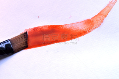 镉,笔触,红色,水彩画,新粉刷的,美术工作室,色板,水彩颜料,调色板,艺术