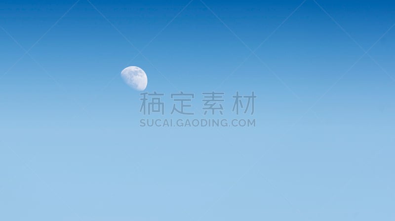 背景,天空,白昼,图像,蓝色,特写,半月,环境,人类居住地,气象学