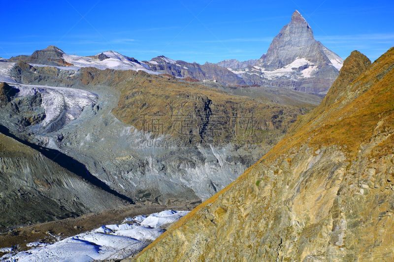 gorner glacier,马特洪峰,地形,瑞士阿尔卑斯山,瑞士,莫堤玫瑰山,戈尔内格拉特,veldt,奥斯塔山谷,冰隙