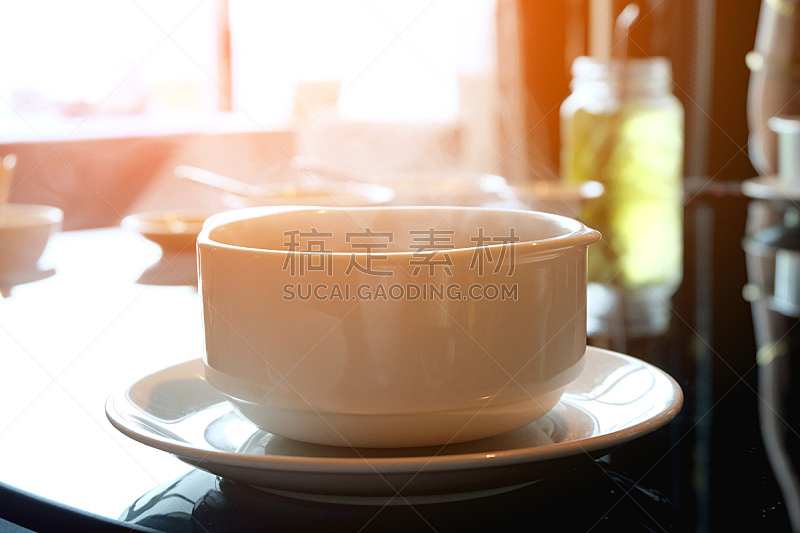 汤,热,碗,马克杯,芳香的,拿铁咖啡,褐色,咖啡杯,早晨,杯