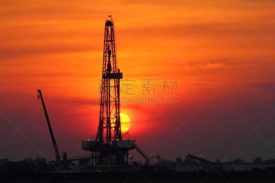 石油工业,天空,电动工具,建筑设备,曙暮光,金属,起重机,工业,采矿业,技术