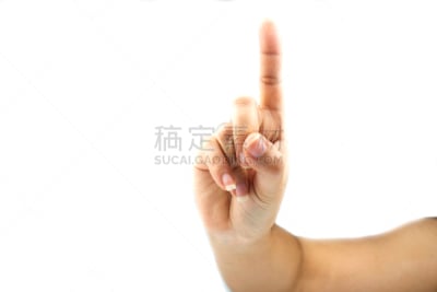 手,做手势,白色背景,拳头,泰国,仅儿童,儿童,一把,锤子