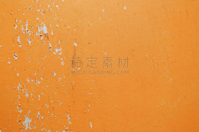过时的,橙色,墙,留白,纹理效果,衰老过程,平视角,古老的,古典式,过去