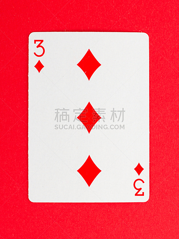 纸牌,进行中,数字3,垂直画幅,扑克,休闲活动,符号,机会