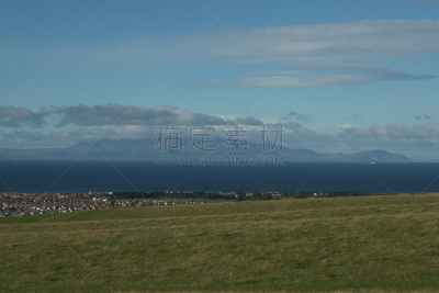 克莱德河口湾,阿伦岛,在上面,自然,云景,风景,云,图像,海洋,英国