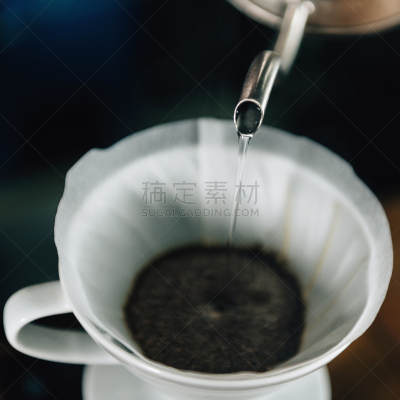 咖啡,特写,静脉滴注,咖啡店,饮料,咖啡滤纸,专门技术,专业人员,咖啡杯,杯