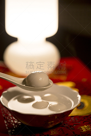 元宵节,传统,汤圆,中国对联,灯,中国食品,传统节日,美味,碗,热