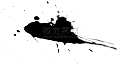 黑色,白色背景,漏泄,湿,华丽的,肮脏的,凌乱,溅,泼墨,喷溅
