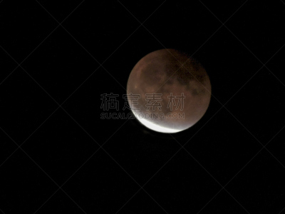 日月食,万宁,月蚀,北加利福尼亚州,天空,水平画幅,夜晚,无人,月亮,2015年