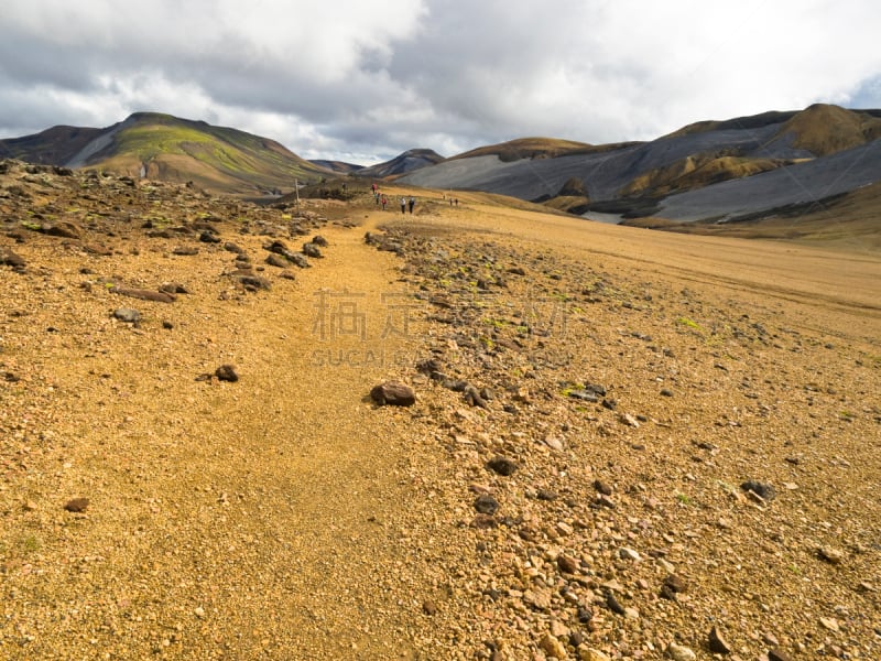 fjallabak nature reserve,云,白昼,自然美,推铅球,褐色,水平画幅,山,雪,火山地形