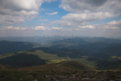 山,旅途,计量器,卡理安帖山脉,埃平森林,葛德,高山大猩猩,滑雪杖,苏格兰高地,自然