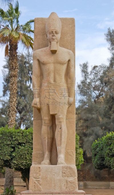 Rameses II,雕像,垂直画幅,纪念碑,雕刻物,古老的,非洲,法老
