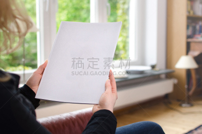 目录,空白的,留白,白色,看,小册子
