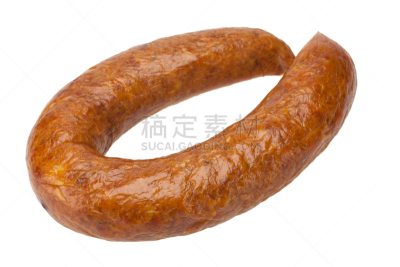香肠,格子烤肉,饮食,水平画幅,无人,生食,白色背景,背景分离,香肠肉卷,维也纳香肠