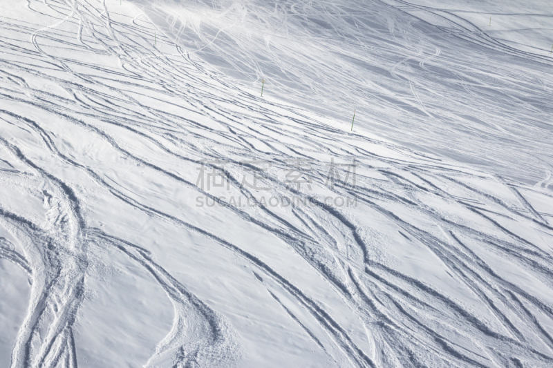 雪,滑雪坡,障碍滑雪赛,水平画幅,山,无人,风险,户外,雪板,滑雪痕