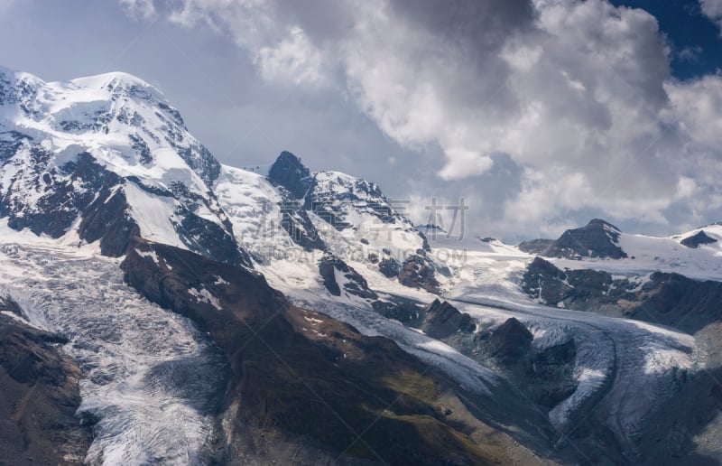 马特洪峰,瑞士,西,戈尔内格拉特,北河三山,蓖麻山,gorner glacier,莫堤玫瑰山,奥斯塔山谷,策尔马特