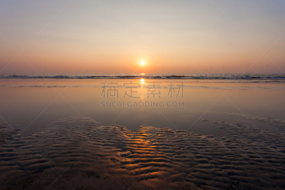 果阿,海滩,印度,恰恩多利姆,卡兰古特,婆罗伦海岸,巴加,anjuna,天空,美