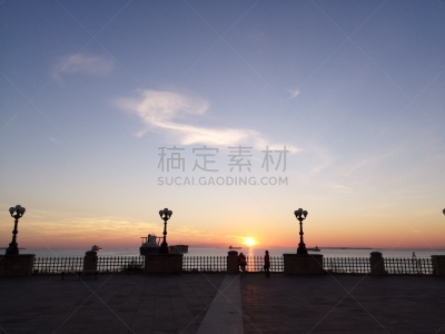 意大利,风景,海洋,凯斯特,圣天使堡,塔兰托,海港,船,著名景点,天空