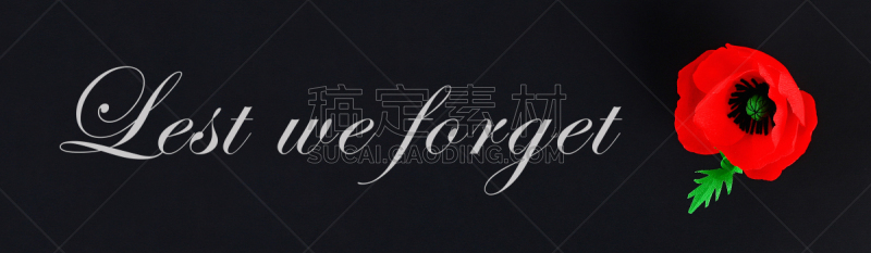 红色,纸,记忆,自己动手,澳新军团日,皱纹纸,美国阵亡将士纪念日,黑色背景,白昼,黑色