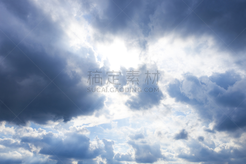 天空,蓝色,夏天,云,足立区,水平画幅,地形,无人,户外,白色