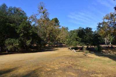 洛杉矶县,格里菲思公园,天空,美,水平画幅,无人,夏天,户外,草,自然公园