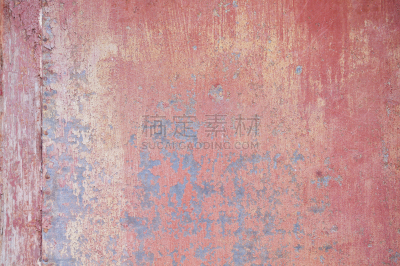 纹理效果,围墙,背景,红色,古老的,大特写,金属质感,平视角,空的,暗色