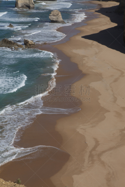 大洋路,海岸线,沃纳姆堡,阿波罗小镇,巴思海峡,坎贝尔海港,垂直画幅,无人,户外,海滩