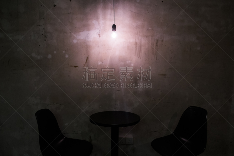 电灯泡,空的,黑板,前面,留白,新的,面无表情,能源,绘画插图,古典式