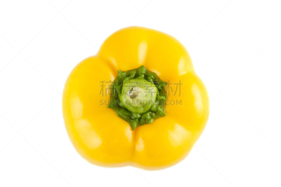 黄色灯笼椒,饮食,水平画幅,灯笼椒,无人,椒类食物,生食,白色背景,背景分离,摄影