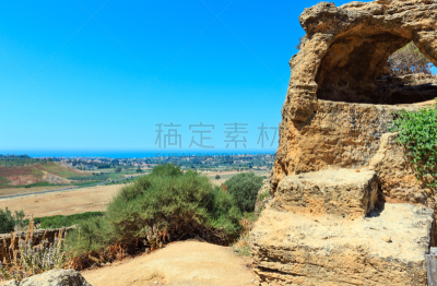 庙堂之谷,阿格利真托,西西里,意大利,纪念碑,水平画幅,无人