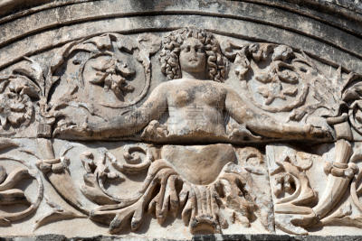以弗所,哈德良神殿,古希腊,纪念碑,古代文明,水平画幅,安纳托利亚,古老的,石材,考古学