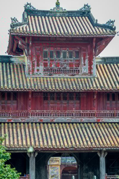 顺化,建筑外部,美因河,吐多陵,垂直画幅,无人,传统,古老的,东南亚半岛,禁止的