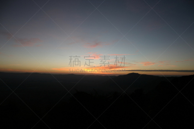 黎明,恩格罗恩格罗保护区,非洲,坦桑尼亚,天空,早晨,野外动物,湖,光,抱着树