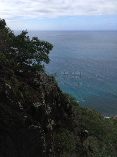 考艾岛,夏威夷,冬天,悬崖,纳柏里海岸,太平洋岛屿,波立黑州立公园,垂直画幅,图像,颇里希而海滩