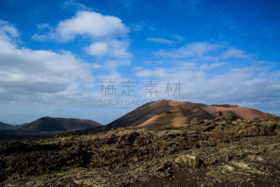 兰萨罗特岛,山,卡门港,timanfaya national park,假日别墅,天空,美,国家公园,水平画幅,透过窗户往外看