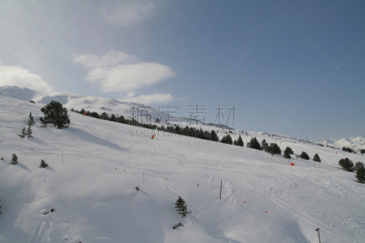雪,秒表,阿伦山谷,障碍滑雪赛,比利牛斯山地区,滑雪缆车,宝丽丝山脉,水平画幅,无人,户外
