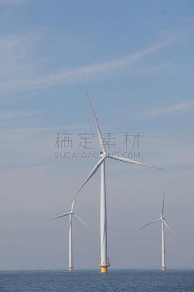 风轮机,荷兰,风景,爱塞美尔湖,堤岸,福力沃兰,水力发电,风力,垂直画幅,多代家庭