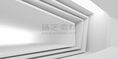 未来,白色,三维图形,建筑,抽象,概念,室内,极简构图,太空,高雅