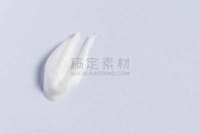 肮脏的,润肤露,蓝色背景,自然,奶泡,色板,意大利冰淇淋,玷污的,涂料