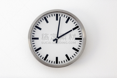 钟,墙,金属,圆形,白色,挂钟,钟针,打卡器,钟面,分针