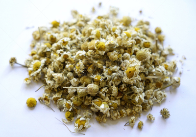 干的,甘菊,白色背景,分离着色,饮料,茶,健康保健,自然界的状态,药,洋甘菊茶