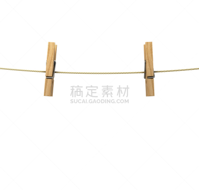衣夹,绳子,留白,褐色,水平画幅,金属夹,无人,家庭生活,干的,图像