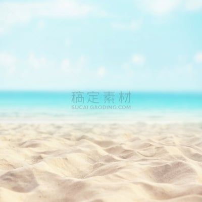 沙子,背景,夏天,白昼,海洋,天空,运动模糊,前景聚焦,绿松石色,气候