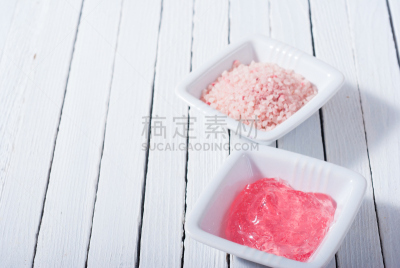 化妆用品,奶油,留白,水平画幅,无人,spa美容,古老的,透视图,浴盐,乡村风格